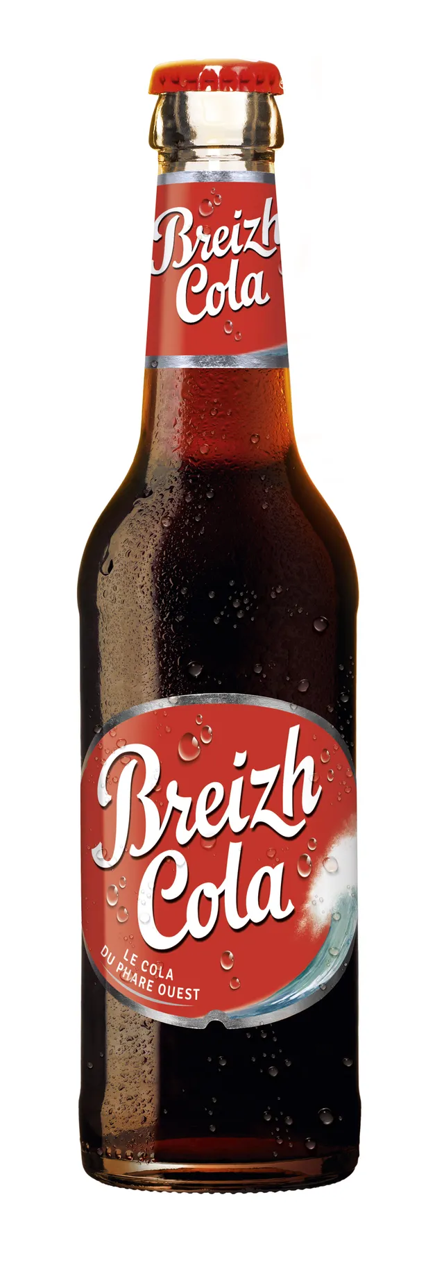 Breizh Cola soda breton 33cl bouteille verre à boire glacé